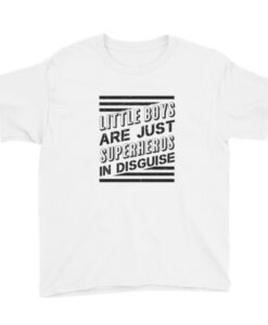 Little Boys are Superheros - Youth Short Sleeve T-Shirt