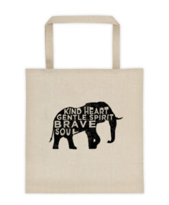 Kind Heart - Elephant Tote bag