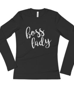 Boss Lady - Ladies' Long Sleeve T-Shirt