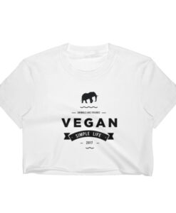 Vegan Elephant - Women's Crop Top