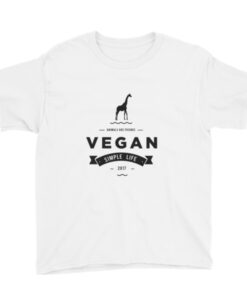 Vegan Giraffe - Youth Short Sleeve T-Shirt