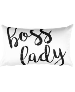Boss Lady Rectangular Pillow